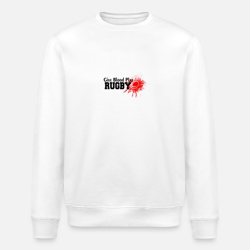RUGBY - Stanley/Stella Unisex Bio-Sweatshirt ROLLER - Weiß