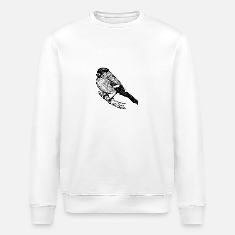 Bir d541 - Stanley/Stella ROLLER Unisex Organic Sweatshirt - white