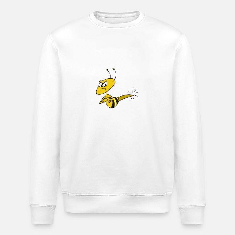 bie 113 - Stanley/Stella Unisex Bio-Sweatshirt ROLLER - Weiß
