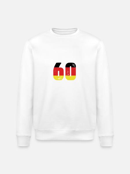 60 Numéro Jersey Allemagne - Sweat bio ROLLER Stanley/Stella Unisexe - blanc