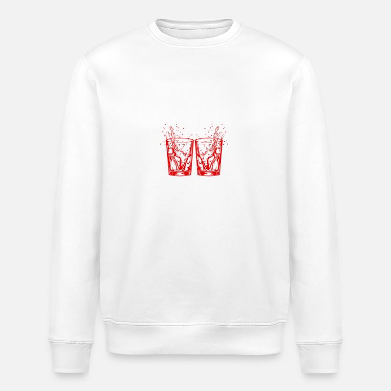 Tequila Drink - Stanley/Stella Unisex Bio-Sweatshirt ROLLER - Weiß