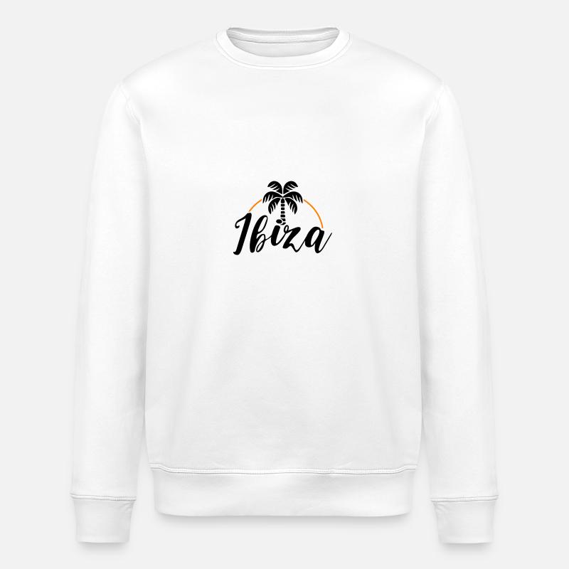 Ibiza Palme - Stanley/Stella Unisex Bio-Sweatshirt ROLLER - Weiß