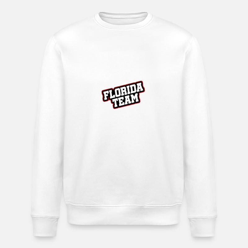Équipe de Floride - Sweat bio ROLLER Stanley/Stella Unisexe - blanc