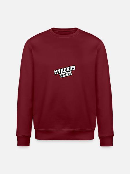 Mykonos Team - Stanley/Stella ROLLER Unisex Organic Sweatshirt - white