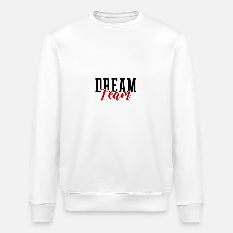 Équipe de rêve - Sweat bio ROLLER Stanley/Stella Unisexe - blanc