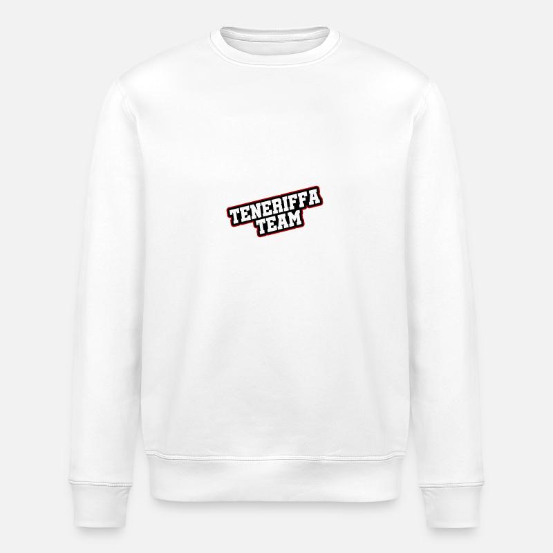 Teneriffa Team - Stanley/Stella Unisex Bio-Sweatshirt ROLLER - Weiß