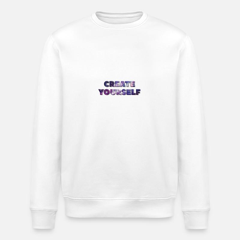 CREATE UNIVERS VOUS - Sweat bio ROLLER Stanley/Stella Unisexe - blanc