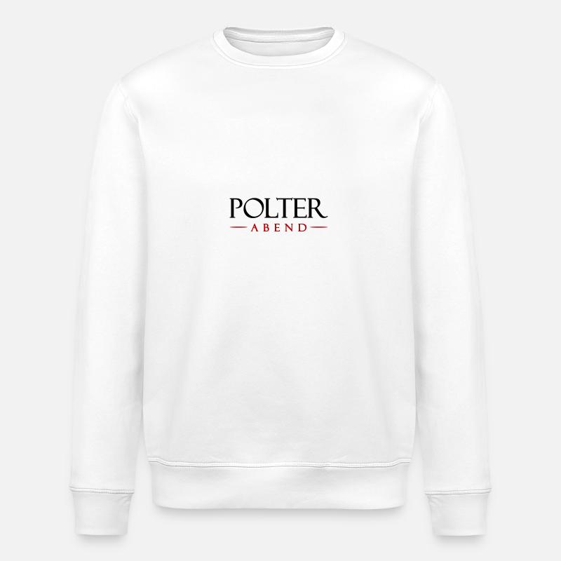 Polterabend Junggesellenabschied - Stanley/Stella Unisex Bio-Sweatshirt ROLLER - Weiß