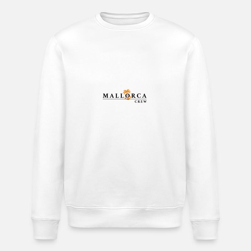 Mallorca Crew - Stanley/Stella Unisex Bio-Sweatshirt ROLLER - Weiß