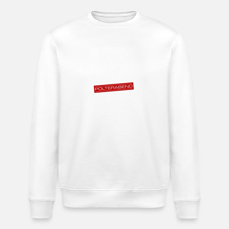 Polterabend Junggesellenabschied - Stanley/Stella Unisex Bio-Sweatshirt ROLLER - Weiß