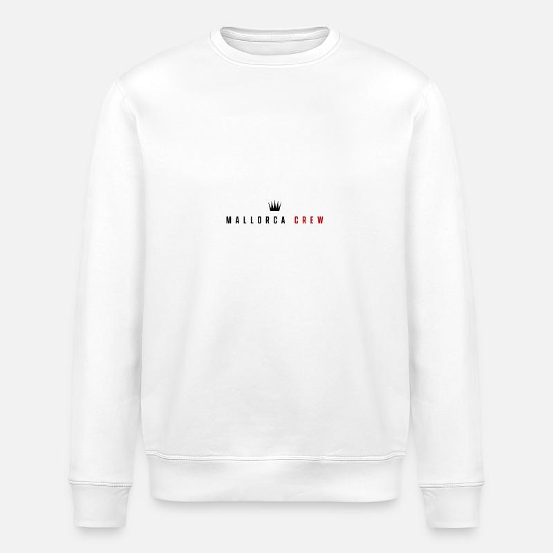 Mallorca Crew - Stanley/Stella Unisex Bio-Sweatshirt ROLLER - Weiß