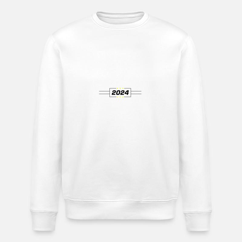 Année 2024 - Sweat bio ROLLER Stanley/Stella Unisexe - blanc