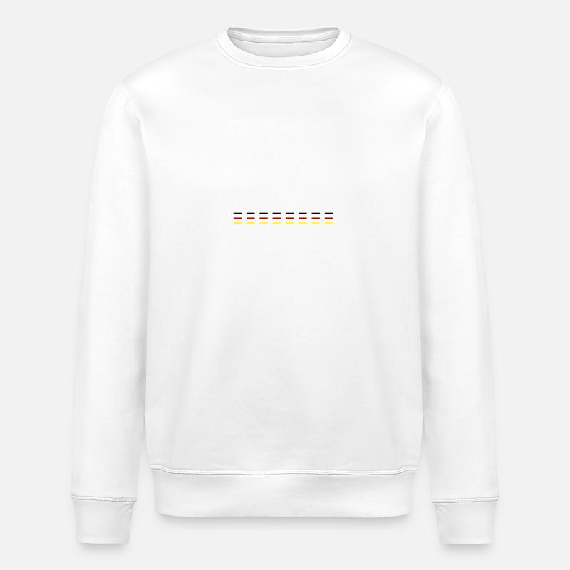 Ligne Allemagne - Sweat bio ROLLER Stanley/Stella Unisexe - blanc