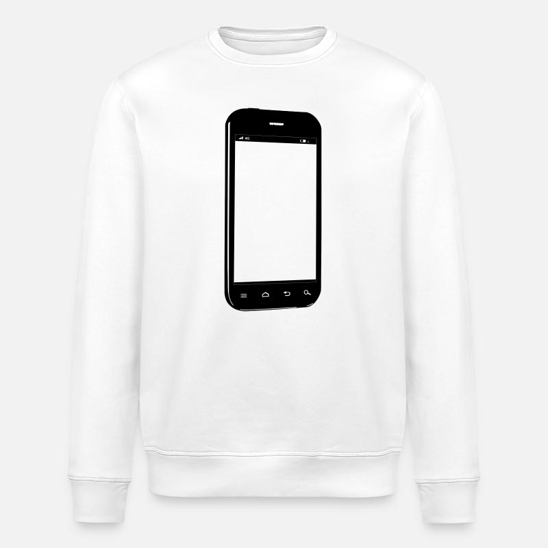 Smartphone - Sweat bio ROLLER Stanley/Stella Unisexe - blanc