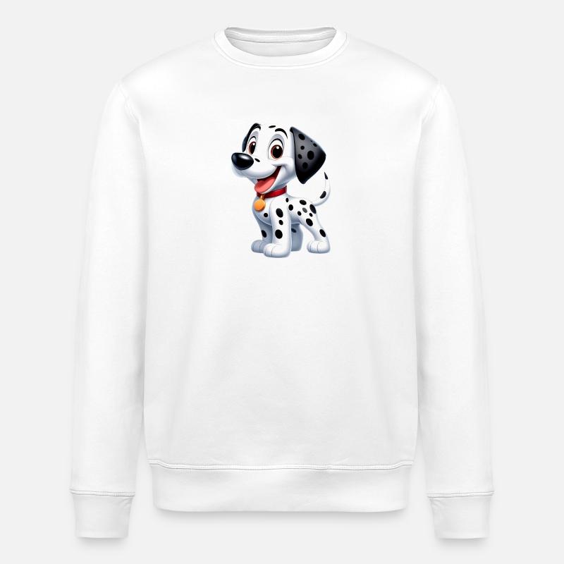 dalmatien 3 - Sweat bio ROLLER Stanley/Stella Unisexe - blanc