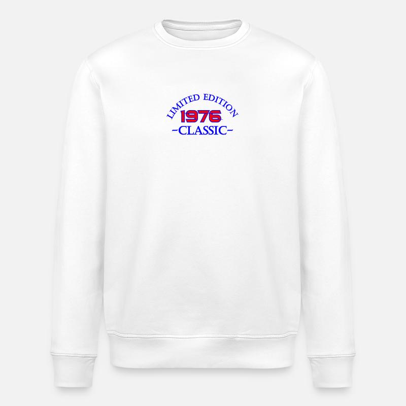 Limited Edition 1976 Classic - Stanley/Stella Unisex Bio-Sweatshirt ROLLER - Weiß