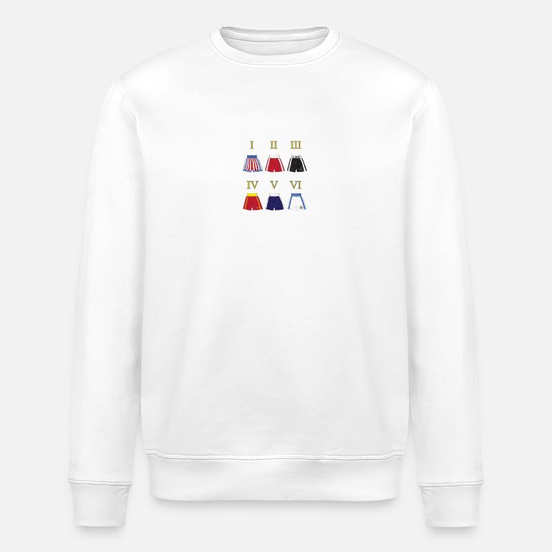 Rockys Wäsche - Stanley/Stella Unisex Bio-Sweatshirt ROLLER - Weiß