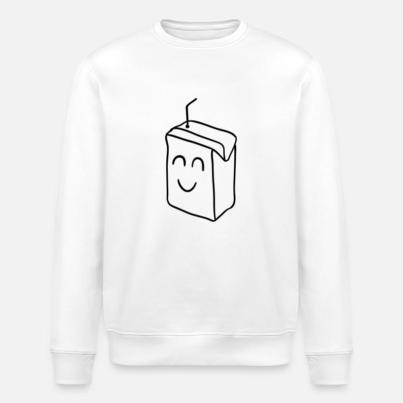 Trinkpäckchen - Stanley/Stella Unisex Bio-Sweatshirt ROLLER - Weiß