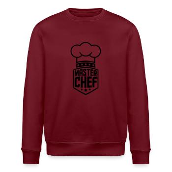 Cool Master Star Chef Logo - Stanley/Stella ROLLER Unisex Organic Sweatshirt - white - Front - Nik (191cm)