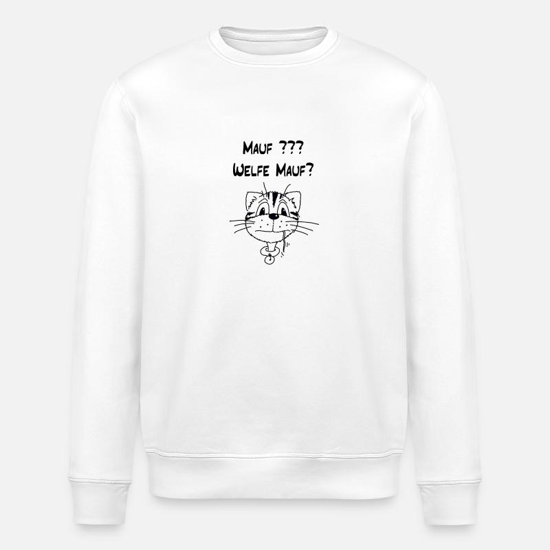 Mauf 2 - Stanley/Stella Unisex Bio-Sweatshirt ROLLER - Weiß