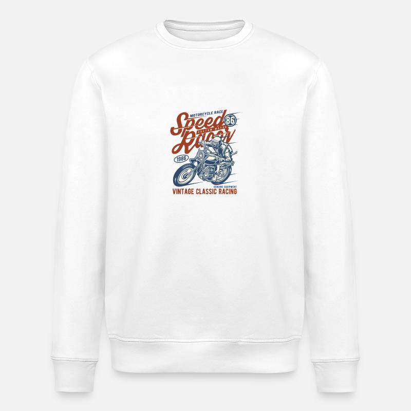 Speed Racer 2 2 - Sweat bio ROLLER Stanley/Stella Unisexe - blanc