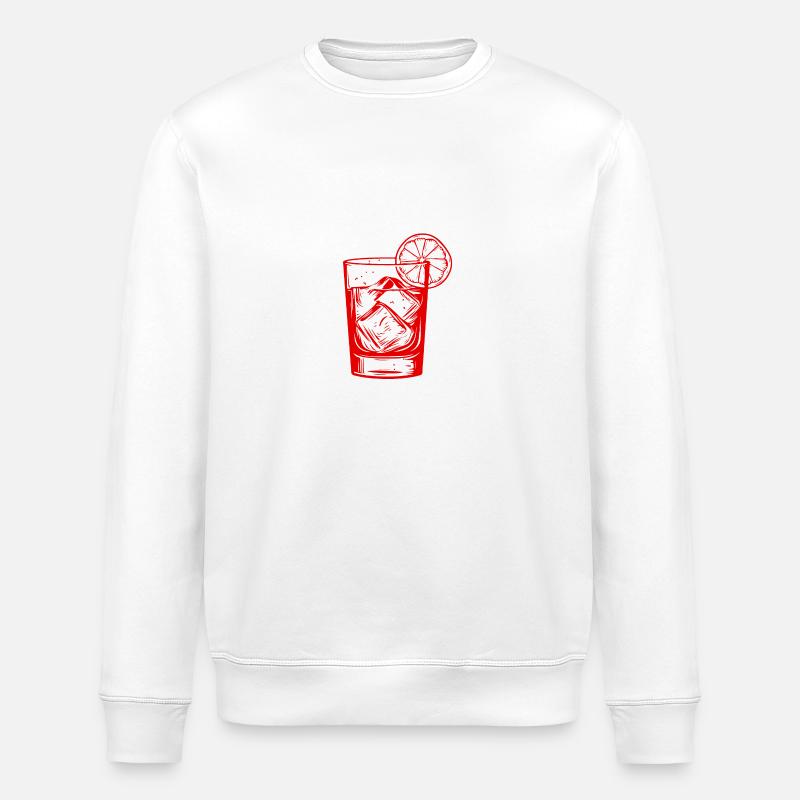 Limonade Getränk - Stanley/Stella Unisex Bio-Sweatshirt ROLLER - Weiß