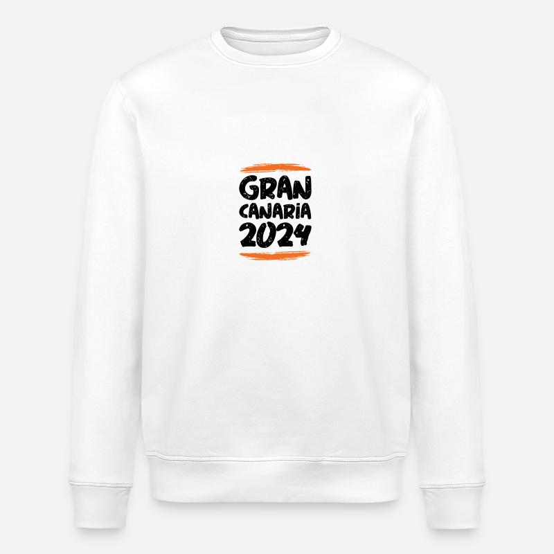 Gran Canaria 2024 - Stanley/Stella Unisex Bio-Sweatshirt ROLLER - Weiß
