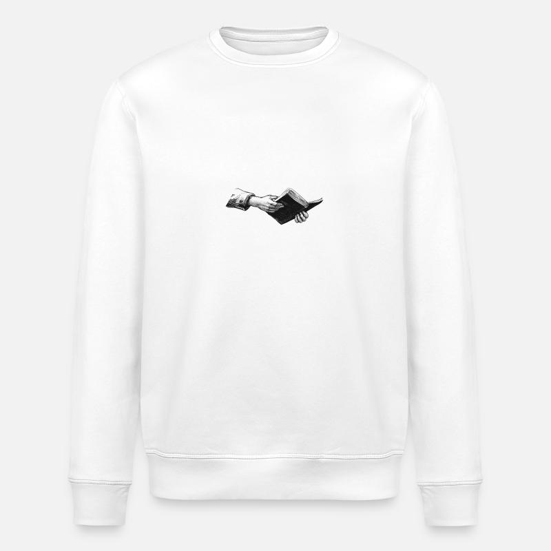 Buch - Stanley/Stella Unisex Bio-Sweatshirt ROLLER - Weiß