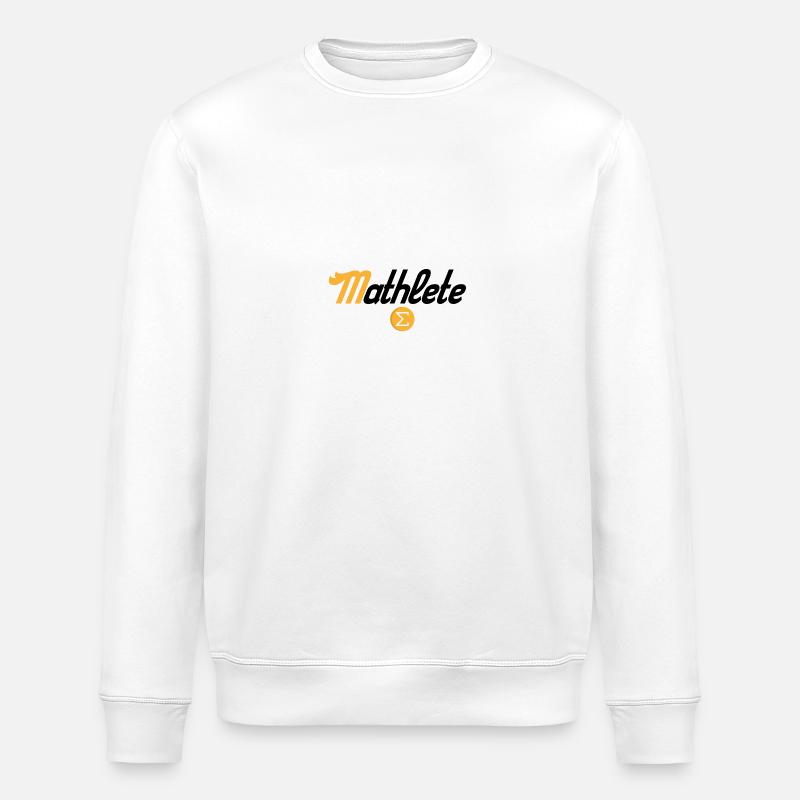 mathlete - Sweat bio ROLLER Stanley/Stella Unisexe - blanc