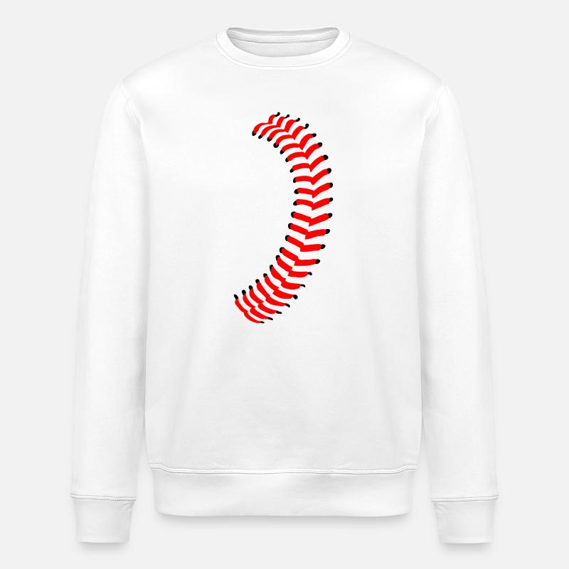 Baseball - Stanley/Stella Unisex Bio-Sweatshirt ROLLER - Weiß