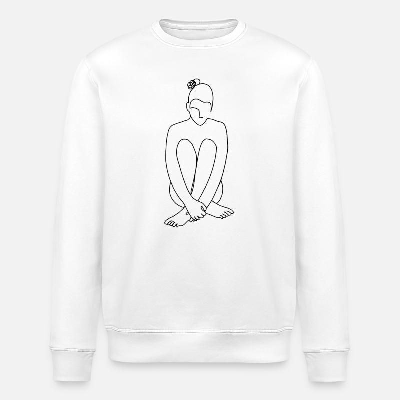 Inside - Stanley/Stella ROLLER Unisex Organic Sweatshirt - white