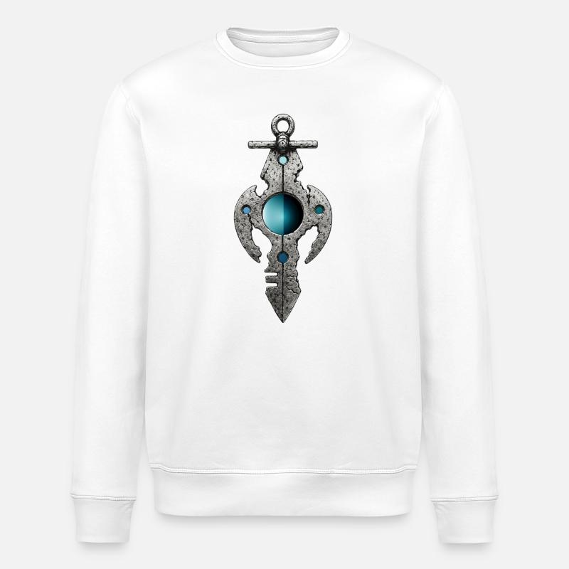 Fragment Sacré – Sigil Mystique - Sweat bio ROLLER Stanley/Stella Unisexe - blanc