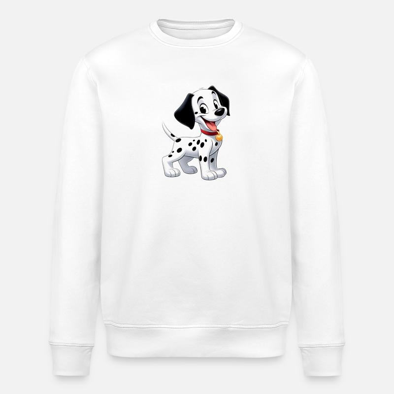 dalmatien 5 - Sweat bio ROLLER Stanley/Stella Unisexe - blanc