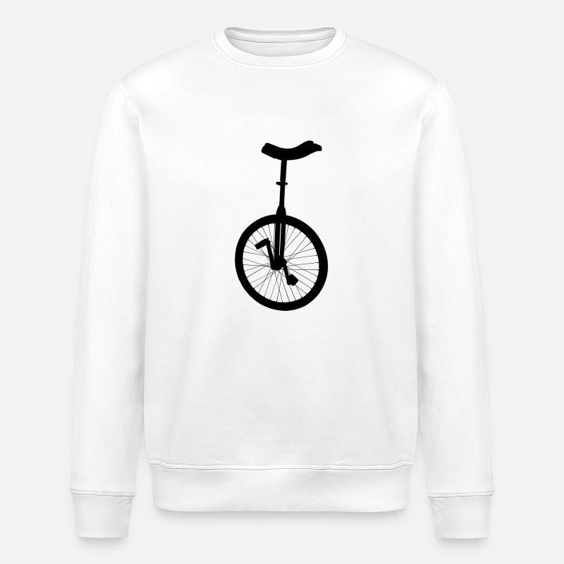 monocycle - Sweat bio ROLLER Stanley/Stella Unisexe - blanc