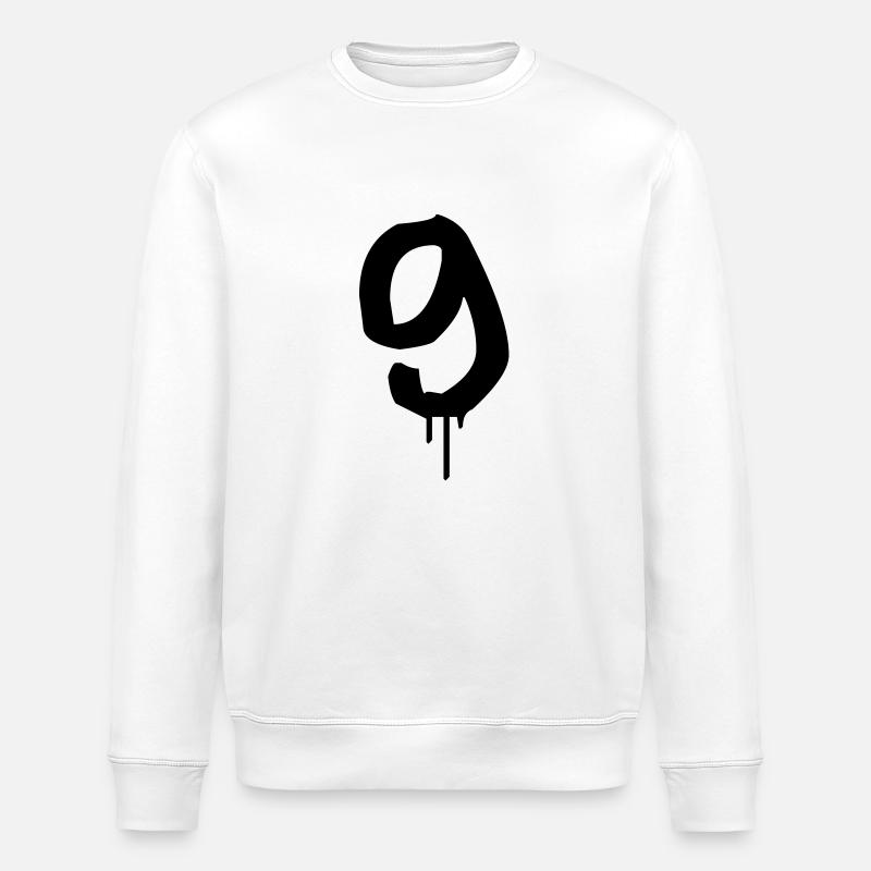 Graffiti : 9 - Stanley/Stella ROLLER Unisex Organic Sweatshirt - white