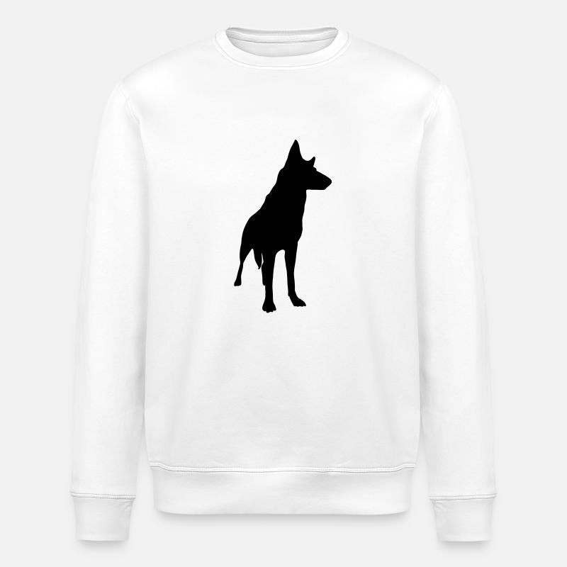 Deutscher Schäferhund - Stanley/Stella Unisex Bio-Sweatshirt ROLLER - Weiß