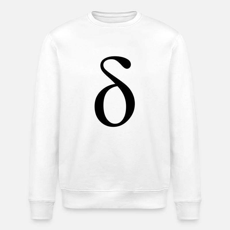 Delta - Sweat bio ROLLER Stanley/Stella Unisexe - blanc