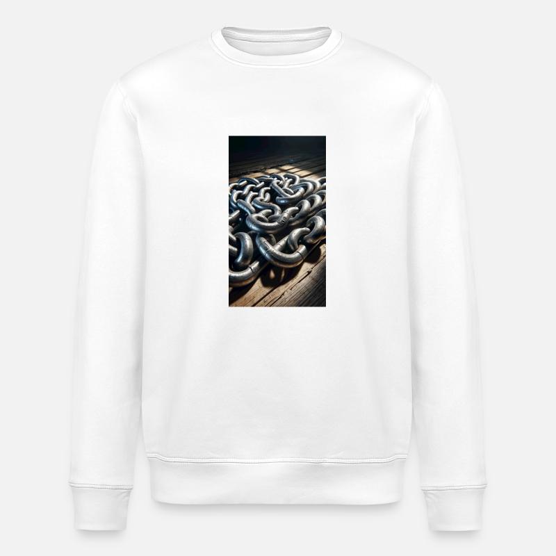 Kette - Stanley/Stella Unisex Bio-Sweatshirt ROLLER - Weiß