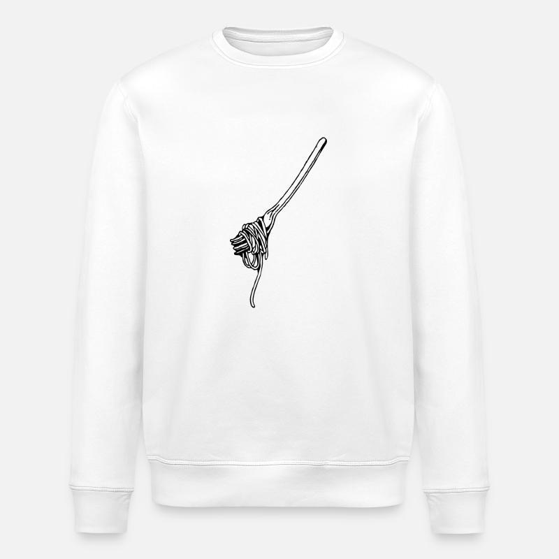 fork - Stanley/Stella ROLLER Unisex Organic Sweatshirt - white