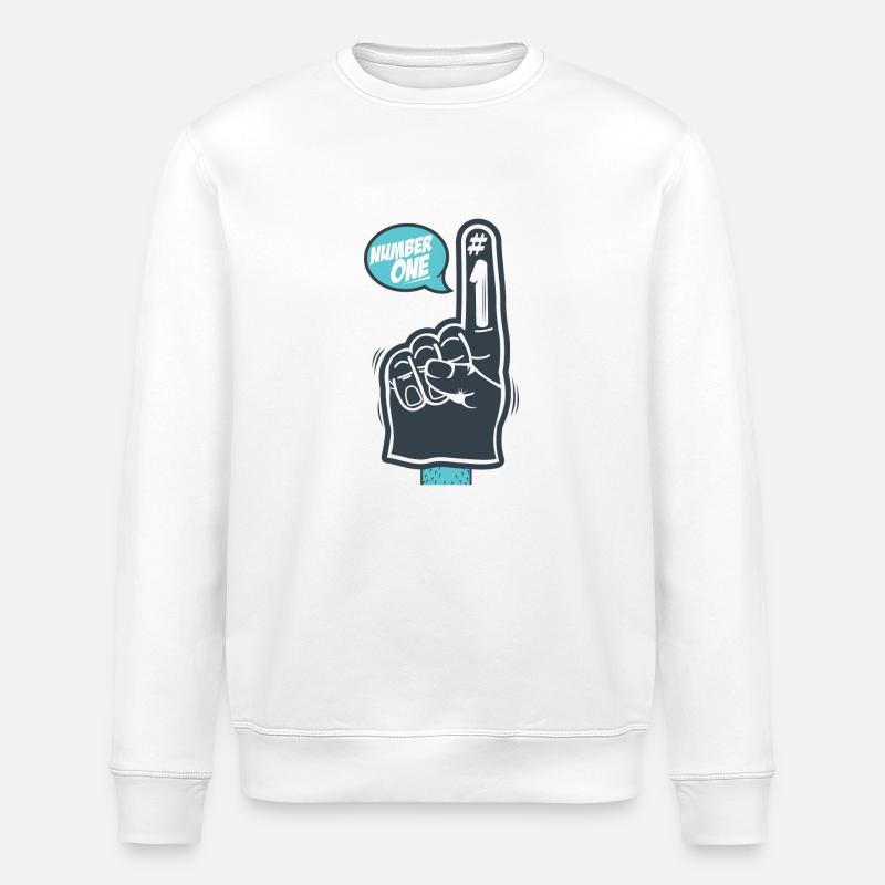 HAND - Stanley/Stella Unisex Bio-Sweatshirt ROLLER - Weiß