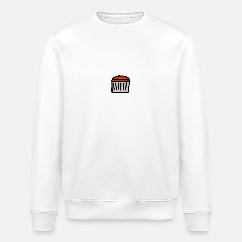 Essoreuse à salade - Sweat bio ROLLER Stanley/Stella Unisexe - blanc