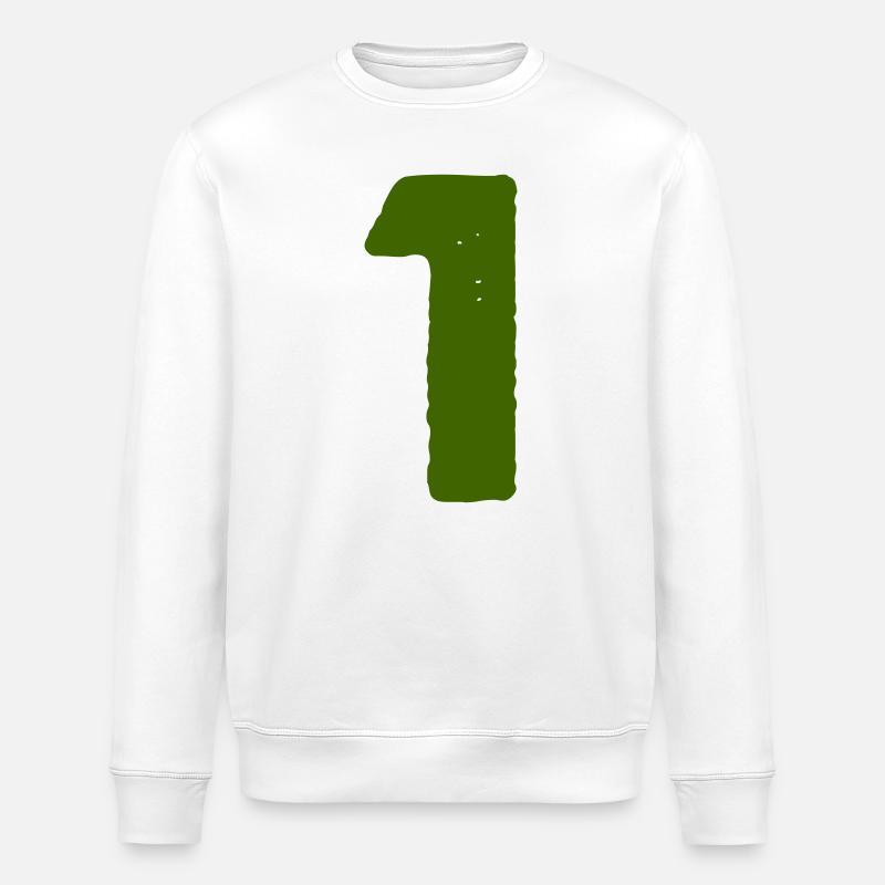 1 numéro - Sweat bio ROLLER Stanley/Stella Unisexe - blanc