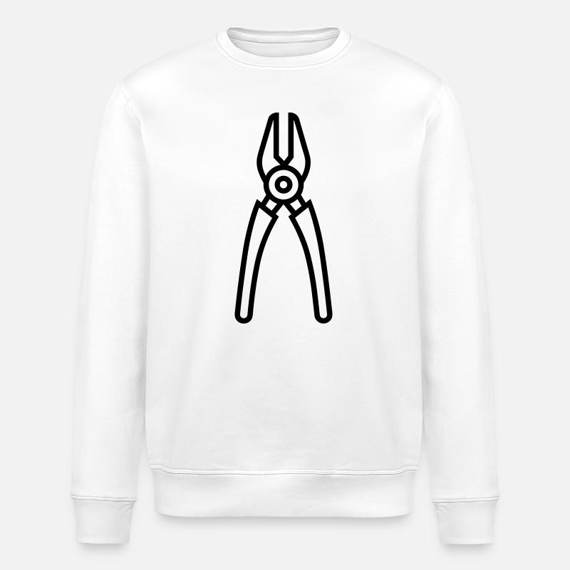 pince - Sweat bio ROLLER Stanley/Stella Unisexe - blanc