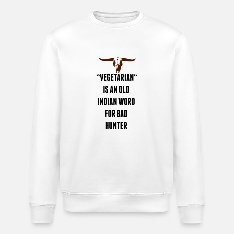 Bad Hunter - Sweat bio ROLLER Stanley/Stella Unisexe - blanc