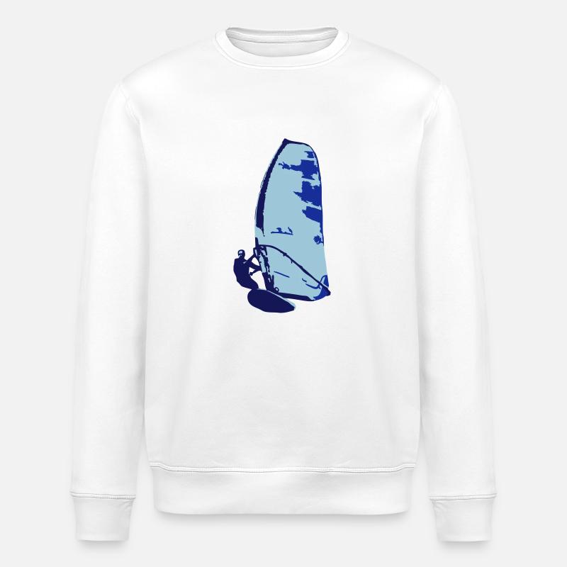 Surfer - Stanley/Stella Unisex Bio-Sweatshirt ROLLER - Weiß
