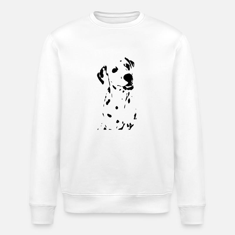 hund 3 - Stanley/Stella Unisex Bio-Sweatshirt ROLLER - Weiß