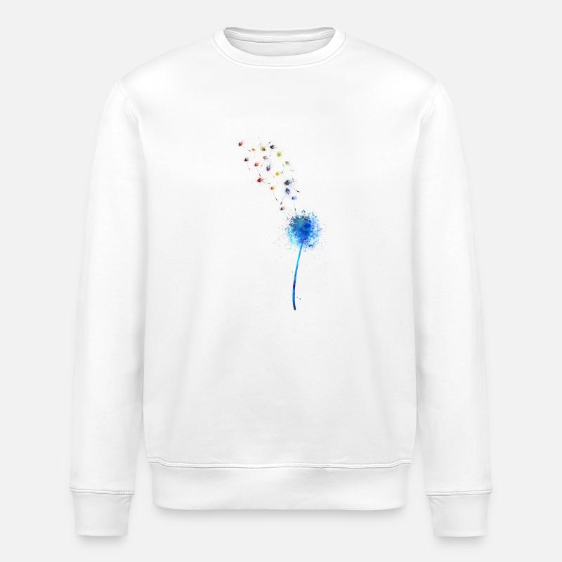Löwenzahn - Stanley/Stella Unisex Bio-Sweatshirt ROLLER - Weiß