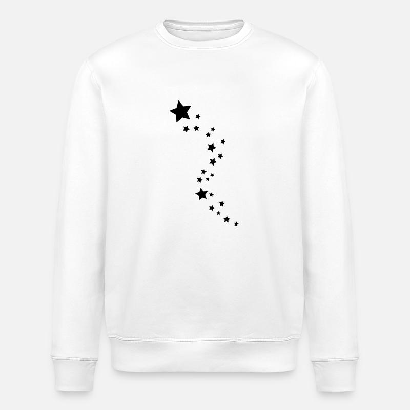 stars_d1 - Sweat bio ROLLER Stanley/Stella Unisexe - blanc