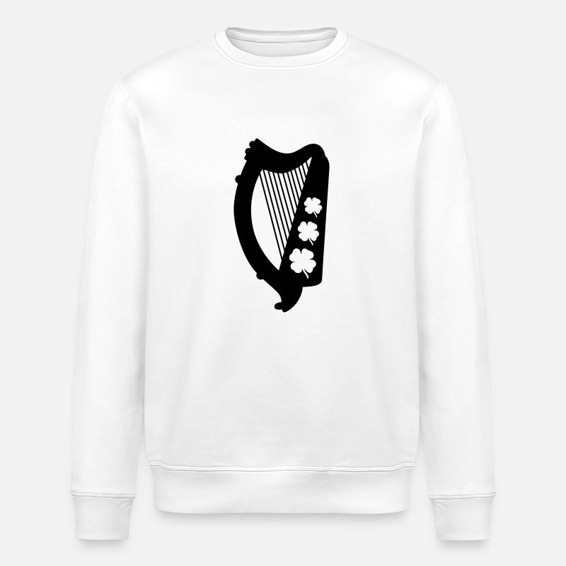 Irland - Stanley/Stella Unisex Bio-Sweatshirt ROLLER - Weiß