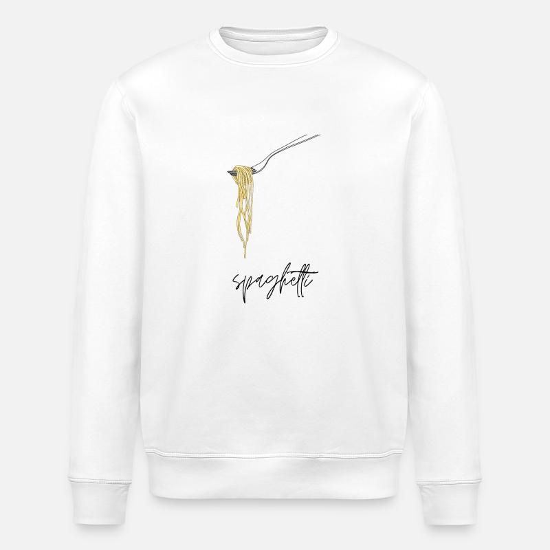 Spaghetti - Sweat bio ROLLER Stanley/Stella Unisexe - blanc